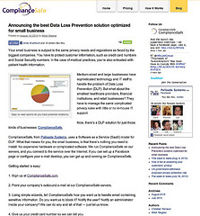 WordPress Hosting - ComplianceSafe WordPress Site