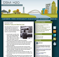 WordPress Hosting - Des Moines Water Works